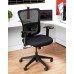 Solimo Loft Chair (Fabric ,Black,1 Piece)