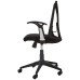 Solimo Loft Chair (Fabric ,Black,1 Piece)