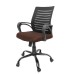 C104 Fabric Mesh Office Chair Medium-Back (Black)