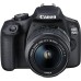 Canon EOS 1500D 24.1 DSLR with EF S18-55 is II Lens