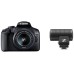 Canon EOS 1500D 24.1 DSLR with EF S18-55 is II Lens