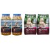 Meat Up Chicken Flavour Real Chicken Biscuit, 1kg ( Buy 1 Get 1 Free)