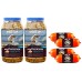 Meat Up Chicken Flavour Real Chicken Biscuit, 1kg ( Buy 1 Get 1 Free)