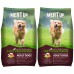 Meat Up Chicken Flavour Real Chicken Biscuit, 1kg ( Buy 1 Get 1 Free)