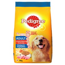 Pedigree Adult Dry Dog Food- Chicken & Vegetables, 1.2kg Pack