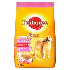 Pedigree Puppy Dry Dog Food- Chicken & Milk, 1.2kg Pack