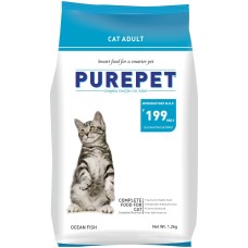 Purepet Ocean Fish Adult Cat Food, 1.2kg