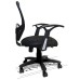 Umbrella Base Office Chair (Standard, Black)