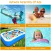 Swimming Pool adults Above Ground, 10Feet-Swimming Pools with Electric Air Pump