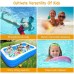 Swimming Pool adults Above Ground, 10Feet-Swimming Pools with Electric Air Pump
